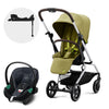 Cybex Travel System Coche EEZY S TWIST+ 2 SLV con Silla Nido Aton S2