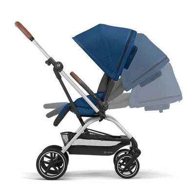 Cybex Travel System Coche Eezy S Twist+ v2 SLV con Silla Nido Aton S2